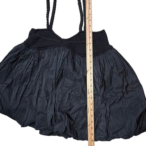 Anthropologie Knit Swing Tank Top Black - Picture 8 of 9